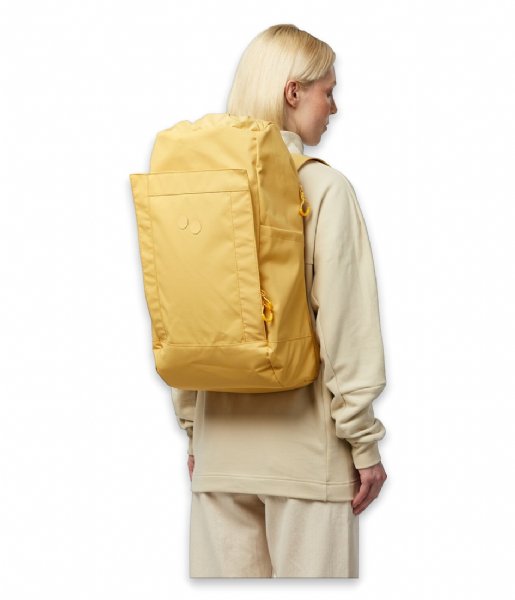 Pinqponq Laptop Backpack Pinqponq Kalm 15 Inch Straw Yellow (10031)