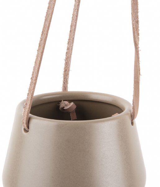 Present Time Flower pot Hanging pot Skittle small matt Warm Grey (PT2845WG)