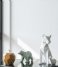 Present Time Decorative object Statue Origami Fox polyresin large matt white (PT3385WH)