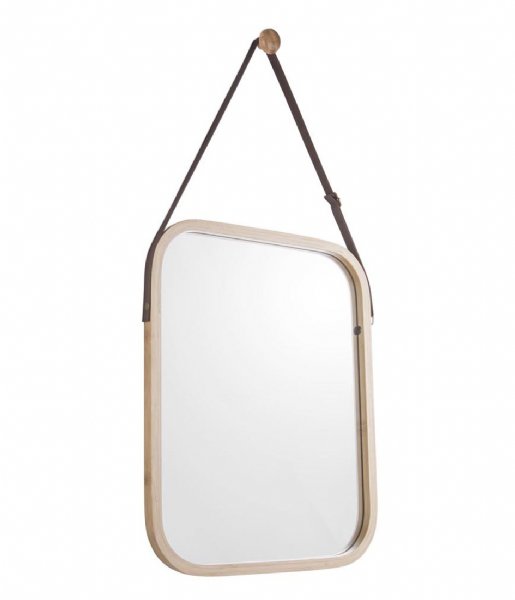 Present Time Decorative object Mirror Idyllic bamboo Bamboo (PT3390WD)