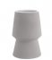 Present Time Decorative object Vase Cast edged ceramic Mouse Grey (PT3479GY)