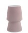 Present Time Decorative object Vase Cast edged ceramic Faded Pink  (PT3479PI)