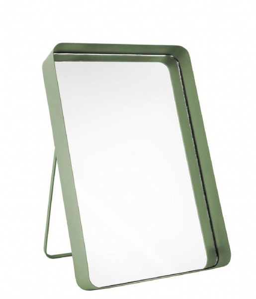Present Time Decorative object Standing mirror Vogue straight Jade Green (PT3486GR)