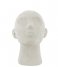 Present Time Decorative object Statue Face Art Up polyresin ivory Ivory (PT3559WH)