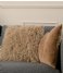 Present Time Decorative pillow Cushion Cuddly Faux Fur Sand Brown (PT3667)