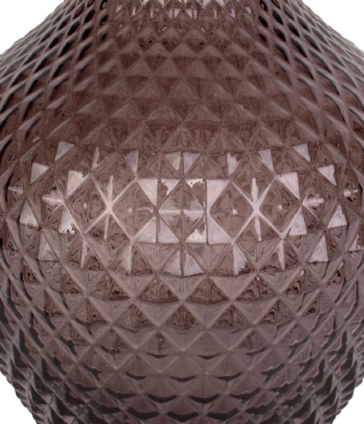 Present Time Decorative object Vase Delight glass Cholocate Brown (PT3691BR)