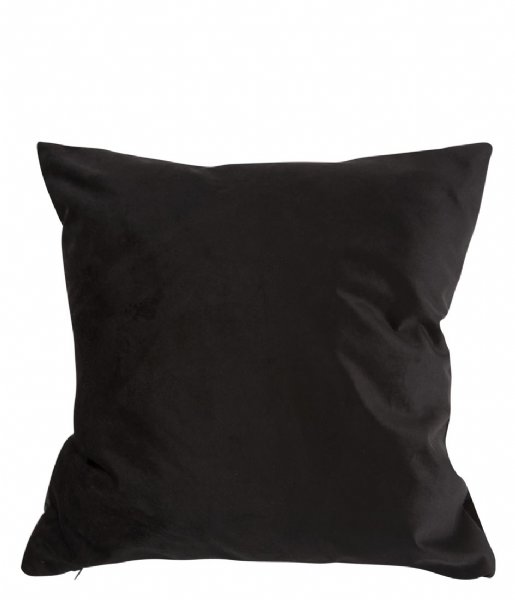 Present Time Decorative pillow Cushion Tender Velvet Black (PT3721BK)
