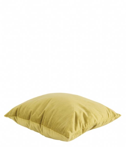 Present Time Decorative pillow Cushion Tender Velvet Olive Green (PT3721OG)