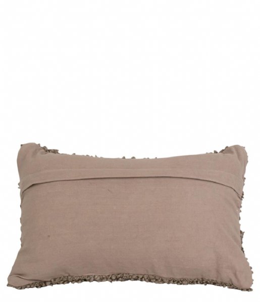 Present Time Decorative pillow Cushion Purity cotton Taupe Brown