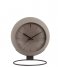 Karlsson Table clock Table clock Nirvana Globe dark Warm Grey (KA5858GY)