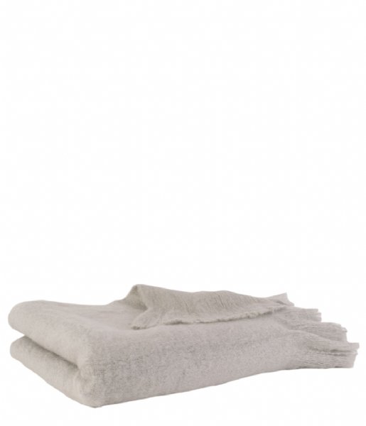 Present Time Plaid Blanket Cuddle cotton Warm Grey (PT3787WG)