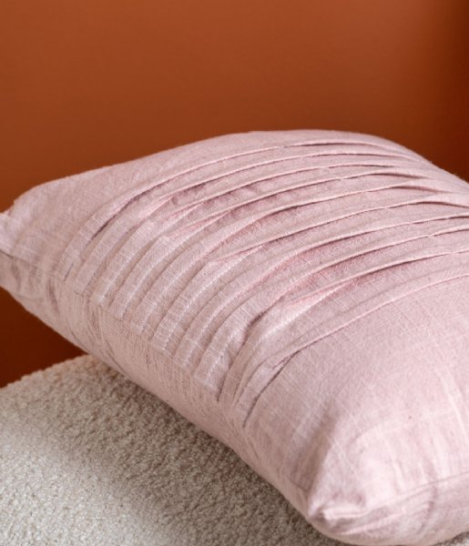 Present Time Decorative pillow Cushion Wave rectangular Soft Pink (PT3829LP)