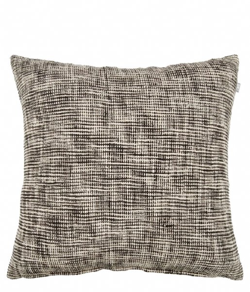 Present Time Decorative pillow Cushion Mixed Natural cotton Black (PT3682BK)