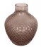 Present Time Decorative object Vase Delight glass large Cholocate Brown (PT3692BR)