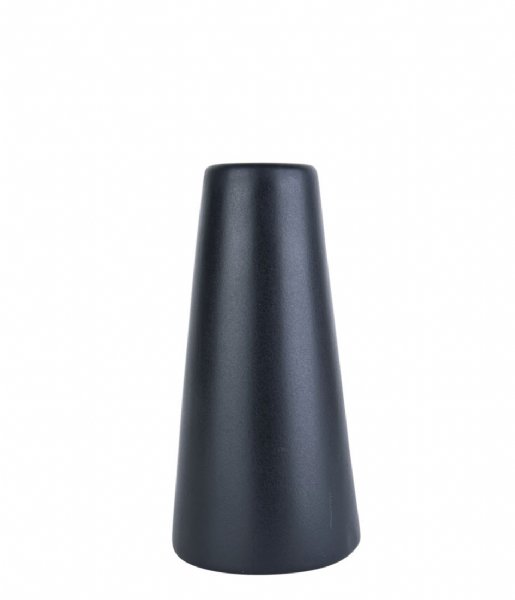 Present Time Candlestick Candle holder Obelisk medium ceramic Black (PT3773BK)