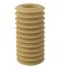Present Time Candle Pillar candle Layered Circles large Olive Green (PT3794OG)