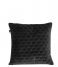 Present Time Decorative pillow Cushion Luxurious padded velvet 35 x 35cm velvet black (PT3265BK)