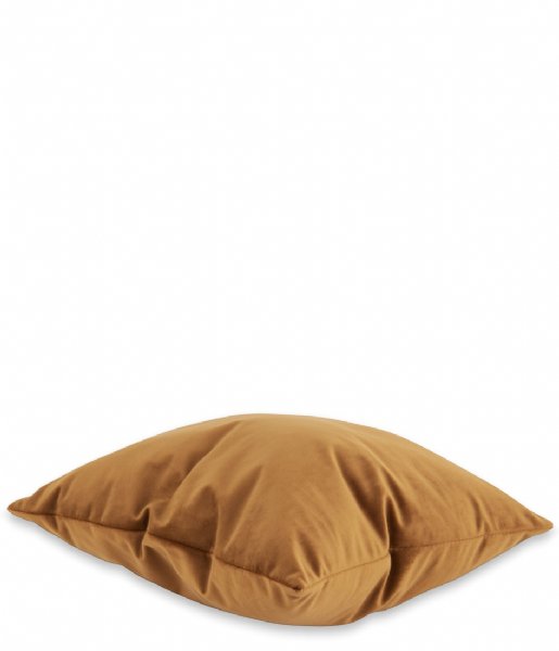 Present Time Decorative pillow Cushion Tender Velvet Cognac Brown (PT3721BR)