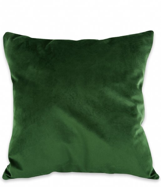 Present Time Decorative pillow Cushion Tender Velvet Dark Green (PT3721DG)