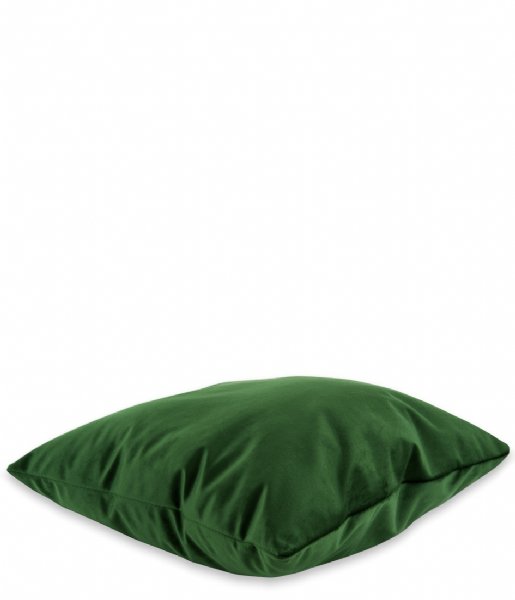 Present Time Decorative pillow Cushion Tender Velvet Dark Green (PT3721DG)