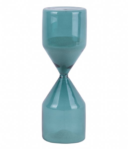 Present Time Decorative object Hourglass Fairytale large glass Green (PT3548GR)