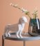 Present Time Decorative object Statue Origami Dog standing polyresin matt white (PT3494WH)