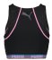 Puma Bikini Swim High Neck Zip Top 1P Black Combo (001)