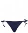 PumaSwim Side Tie Bikini Bottom Navy (001)