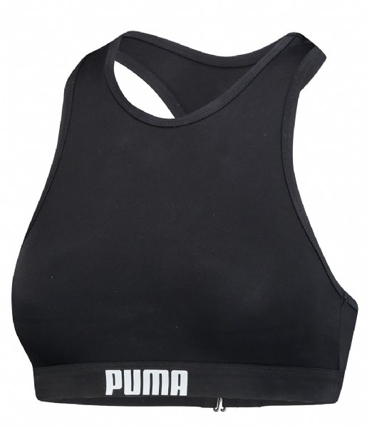 Puma Bikini Racerback Swim Top Black (200)
