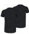 Puma T shirt Basic 2P Crew Tee 2-Pack Black (001)