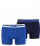 PumaPlaced Logo Boxer 2P 2-Pack Blue (056)