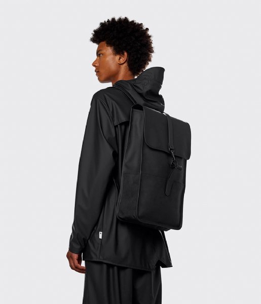 Rains Everday backpack Backpack 15 Inch Black (01)