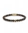 Rebel and Rose Bracelet Who is afraid of the Tiger Brown Mix
