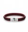 Rebel and Rose Bracelet Dual Twisted Black-Red Zwart/Rood