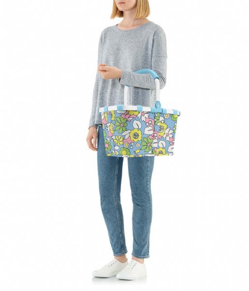 Reisenthel Shopping bag Carrybag Frame Florist Lagoon (BK4093)