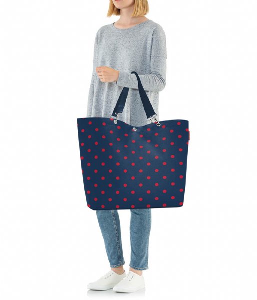 Reisenthel Shopping bag Shopper XL Mixed Dots Red (ZU3075)