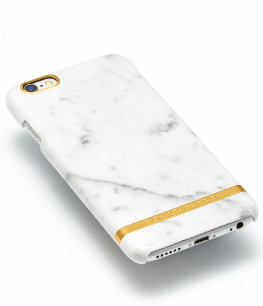 Richmond & Finch Smartphone cover iPhone 6 Plus Cover Marble Glossy white marble (0144)