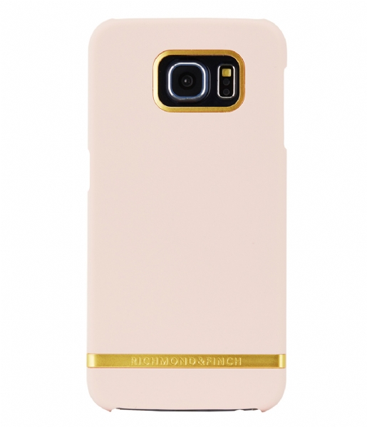 Richmond & Finch Smartphone cover Samsung Galaxy S6 Edge Cover Classic Satin soft pink (15)
