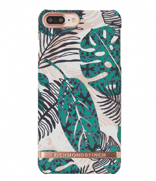 Richmond & Finch Smartphone cover iPhone 6/6S Plus Cover Tropical Leave tropical leaves rose gold colored (1033)