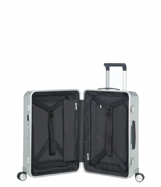 Samsonite Hand luggage suitcases Lite Box Alu Spinner 55/20 Aluminium (1004)
