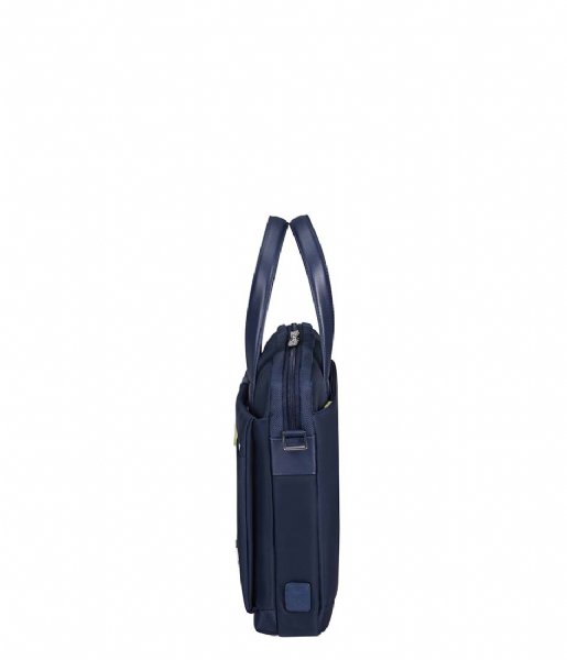Samsonite Laptop Shoulder Bag Openroad Chic 2.0 Slim Bailhandle 15.6 Inch Eclipse Blue (7769)