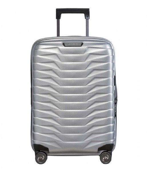 Samsonite Hand luggage suitcases Proxis Spinner 55/20 Expandable Silver (1776)
