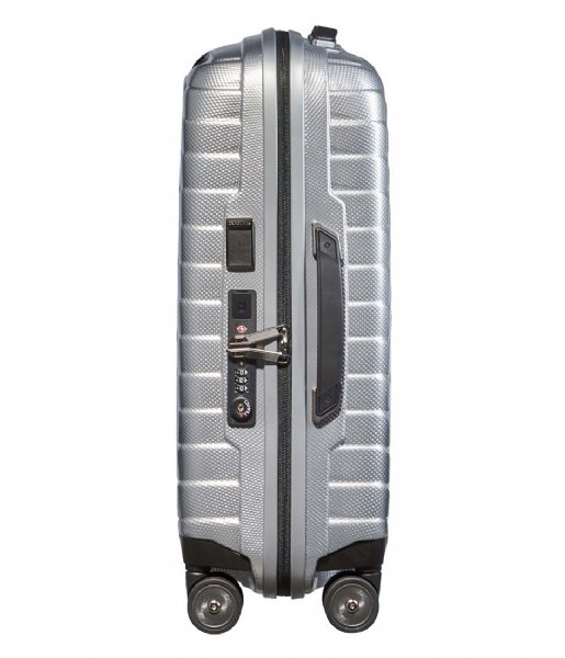 Samsonite Hand luggage suitcases Proxis Spinner 55/20 Expandable Silver (1776)