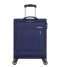 American Tourister Hand luggage suitcases Heat Wave Spinner 55/20 Combat Navy (6636)