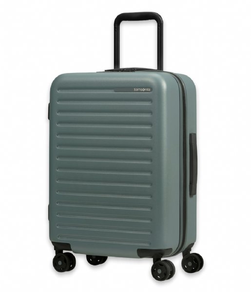 Samsonite Hand luggage suitcases Stackd Spinner 55/20 Expandable Forest (1338)