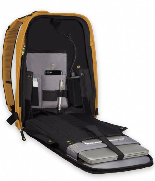 Samsonite Laptop Backpack Securipak Laptop Backpack 15.6 Inch Sunset Yellow (1843)