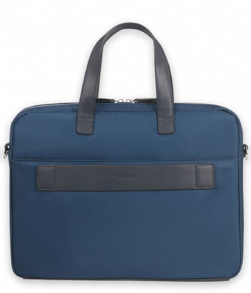 Samsonite Laptop Shoulder Bag Eco Wave Bailhandle 15.6 Inch Midnight Blue (1549)
