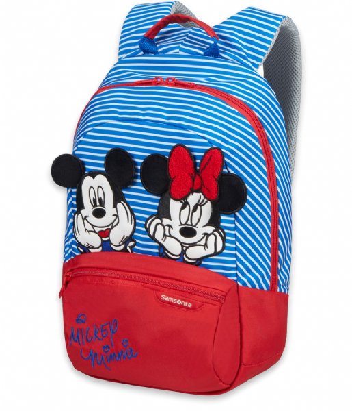 Samsonite Everday backpack Disney Ultimate 2.0 Bp S+ Disney Stripes Minnie/Mickey Stripes (8705)