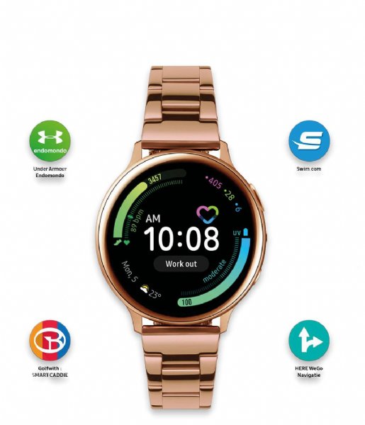 Samsung Smartwatch Samsung Active2 Smartwatch SA.R830RS Rosekleurig