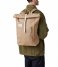 Sandqvist Laptop Backpack Dante 15 Inch beige with natural leather (1237)